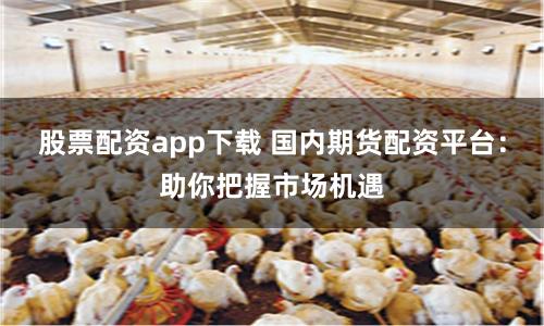 股票配资app下载 国内期货配资平台：助你把握市场机遇